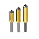3 tipos de cabezales de corte para diferentes aplicaciones. Uso en CNC y otros routers automáticos, así como en routers portátiles y montados en mesa. Principalmente utilizado para cortar y alisar una variedad de materiales.