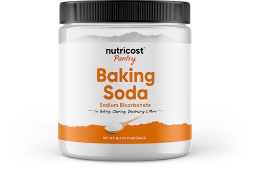 Nutricost Pantry Baking Soda (1 LB) - For Baking, Cleaning, Deodorizing, and More