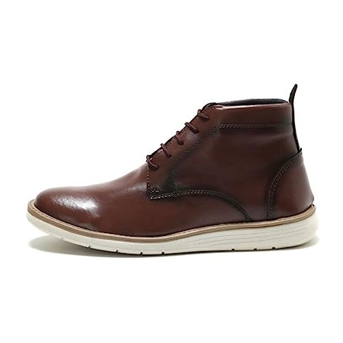 Bota Social Masculina Oxford Brogue Polo State Justin (Marrom, br_footwear_size_system, adult, numer