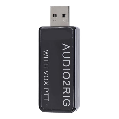 Amateur -Radio -Digitalmodi Interface Connector für PTT HF Kit VHF UHF FT8 FT4 JS8CALL RTTY SSTV mit FT818 -Kabel, Eingebaut in Sound -Codec Eingebaut