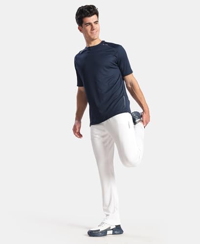 Image of Jockey MV24 Men Lightweight Microfiber Active Wear Trackpant with Zipper Pockets and StayFresh Treatment