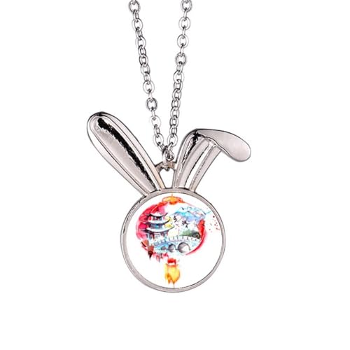 Collier pont chinois en porcelaine, le cadeau idéal chargé de poésie et de sens