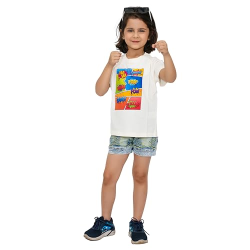 Image of KUCHU Unisex Tshirt (12 Years- 13 Years) | Made of Super Combed Cotton-Modal Natural Fiber Better Than 100% Cotton| Soft & Breathable Fabric| Unique Digitally Printed Design |Vibrant Colour