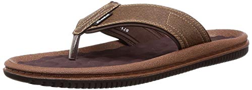BATA mens JOY Brown Slipper - 9 UK (8714012) (B01H4TYLWC) Amazon Price History, Amazon Price Tracker