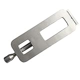 GRILLJOB Cast Stainless Steel 304 Grill Burner, 15 3/4 x 4 3/4 in, Upgraded Replacement for CISC,...