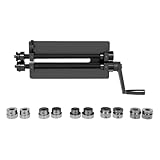 DNYSYSJ 12 Inch Manual Sheet Metal Bead Roller Machine Bender, Throat Depth Bending Multifunctional Machine With 6-Dies Kit for Metal Sheets Vehicle Floor Pans, Trunk Pans, Fire-Walls