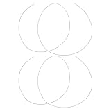 LIFKOME 2 Stück Wolframdraht 1 MM, für Keramikbrennöfen, Hitzebeständig, 1m