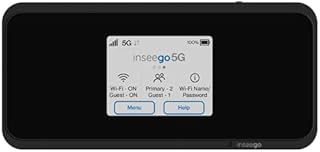 Inseego MiFi M2000 5G and 4G LTE Hotspot T-Mobile | All Day Battery Life | WiFi 6 Technology