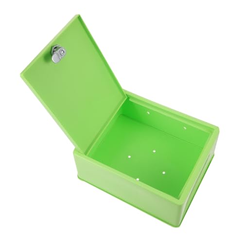 Gatuida Abschließbare Garten aufbewahrungsbox mit Hängefunktion Großzügiger Stauraum Robustes Design für Gartengeräte und Outdoor organisation Praktische Grüne Box für Zuhause und Garten