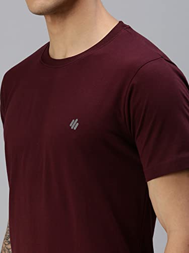 Image of ONN Men's Half Sleeves Round Neck 100% Cotton T-Shirt