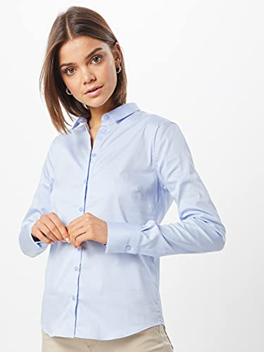 Mos Mosh Damen Bluse Tilda Sustainable Shirt hellblau XL