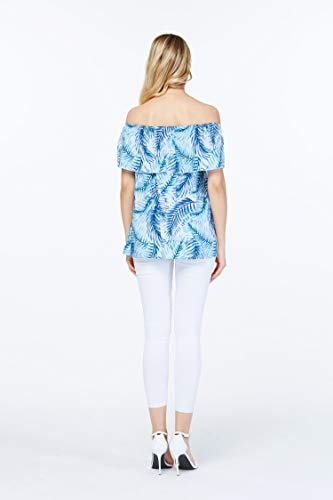 Image of Hawaii Hangover Family Matching Hawaiian Clothes, Simply Blue Leaves