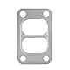 Holset Hx35,Hx35 Gasket,Hx35-Dichtung,Hx35-Turbodichtung,Dichtungen,Turbo-Dichtungssatz Aus Edelstahl,Passend Für Holset Hx35 Hx35W-Öleinlassss