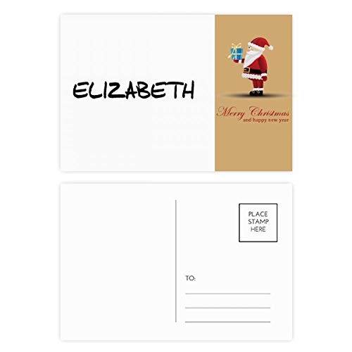 Cartes postales Elizabeth au prénom anglais pour décorer un bureau ou écrire aux proches