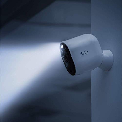 Arlo Ultra - 4K Uhd Wire-Free Security 3 Camera System | Indoor/Outdoor With Color Night Vision, 180° View, 2-Way Audio, Spotlight, Siren | Compatible With Alexa And Homekit | (Vms534) (Renewed) #TOP2