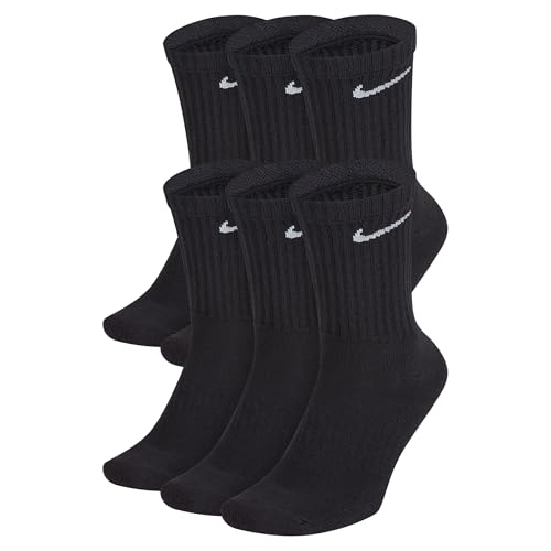 Nike Unisex Everyday Cushioned Training Crew Socks...