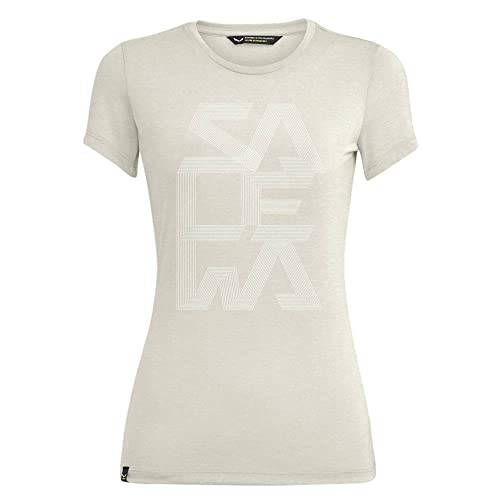 T-Shirt Salewa Print Dry Femme évite la sensation de froid après l'effort