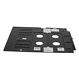 PLAFOPE PVC Card Printer Tray Sturdy Reusable Id Card Printing Tray for Practical Design with Fine Workmanship for Prints Home Office School