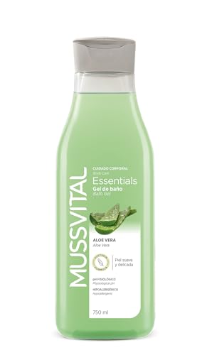MUSSVITAL Essentials Body Wash, Olive Oil, 750 ml