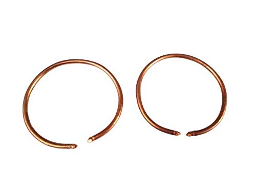 HijetCopper Kada Anklet For New Born Babies With Adjustable Size(0 to 1 Year) For Baby Girl Or Baby Boy.(Pack Of Two)