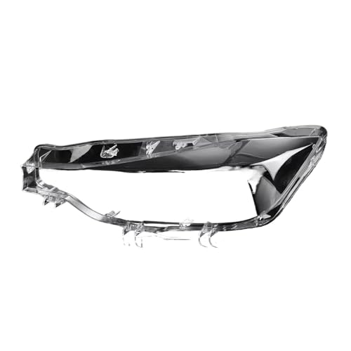 Couvercle de phare pour BMW F30 F31 Série 3 2016-2019 transparent en verre acrylique 1 paire