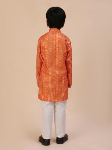 Image of Pro-Ethic Style Developer Kids Boys Kurta Pyjama Set, Festive, Ethnic Wear Set, Cotton, Striped Print (S-295)
