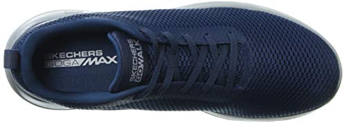 Skechers Go Walk Max- Effort, Tênis Homens, Azul Escuro/Cinza Escuro, 39