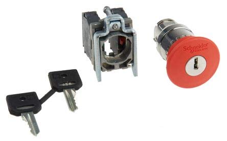 Seta emergencia de llave 40mm ATEX bouton coup de poing arrêt d'urgence
