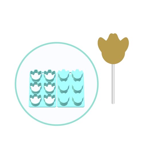 Circle with Cowboy Hat Cake Pop Mold | Single or