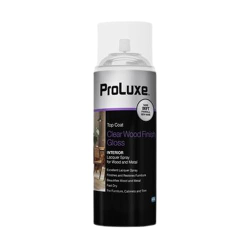 ProLuxe PLX017S/54 12.25 Oz. Satin Clear Wood Finish Interior Spray Lacquer