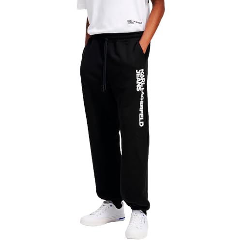 Sweatpant Karl Lagerfeld Jeans homme noir slim taille L de marque