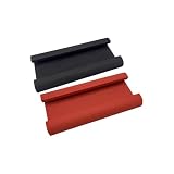 KTUXZCI Drachenboot Sitzpolster, leicht und einfach zu transportieren, bequemes Kissen für Kinder und Erwachsene, Wassersport, Kiteboot, wasserdicht, Rot Schwarz, 32 cm