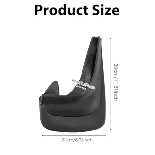 Bavettes pour Ford Sierra et Galaxy : garde-boue auto noirs