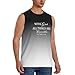 with God All Things are Possible Matthew 19 26 Men's Tank Tops Quick Dry Workout Gym Sleeveless Muscle Shirts,3X-Large Black