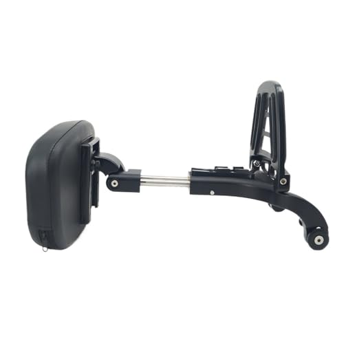Rack pad dossier passager moto custom appui-dos de selle arrière noir pour Rebel 300