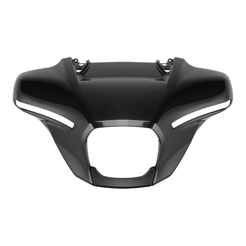 Pare-brise ABS en forme d'aile de chauve-souris pour longs voyages à moto