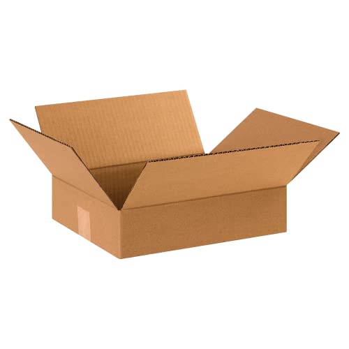 Choice Shipping 18 X 12 X 2" Flat Corrugated Boxes,18"L X 12"W X 2"H, Pack Of 25 | Shipping, Packaging, Moving, Storage Box For Home Or Business, Strong Wholesale Bulk Boxes #TOP12