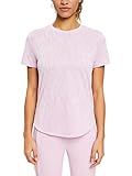 ESPRIT RCS TS Camiseta para Senderismo, Lilac, L para Mujer