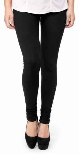 Image of DO IT Creation Women's Cotton Regular Fit Leggings Multi Color Combo Pack of 4