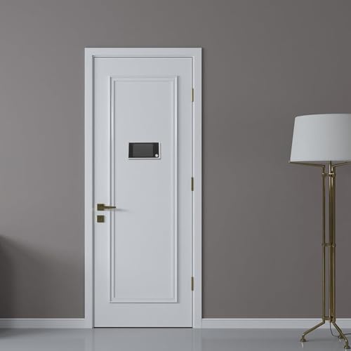 Mirilla electrónica LCD inalámbrica con gran angular de 120 grados para puertas de pisos 6