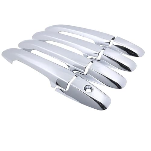 Cubiertas manija puerta ABS para Civic 8 2006 2007 2008 2009 2010 plata exterior