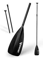 Abahub SUP Paddel Aluminium Einstellbares Stand Up Paddle für Paddleboard, Aluminiumlegierung PU-beschichtete Schaft 172-213cm Kunststoff Nylon Klinge