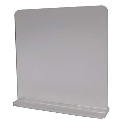 サンケーキコム 飛沫感染対策用 パーテーション アクリル製 開口部なし マット W450×H450×3mm スプラッシュブロッカー SPB-08-MT