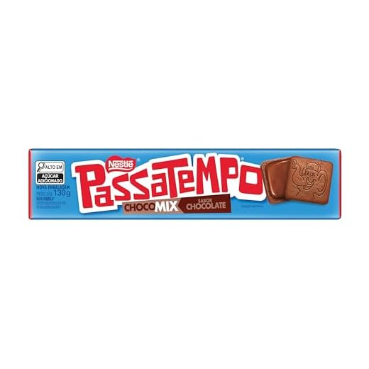 Biscoito, Chocomix, Chocolate, Passatempo, 130g