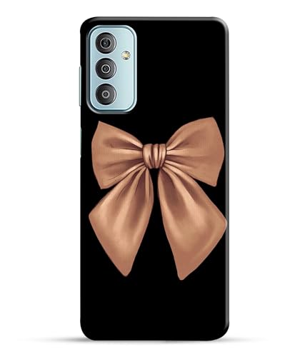 Image of Girly Pink Bow Printed Hard Back Case Cover Compatible for Samsung Galaxy F23 5G | Samsung M23 5G (Multicolor) - D1660