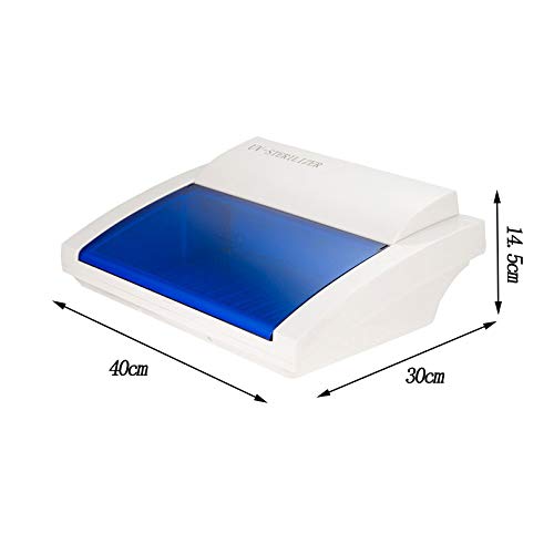 Esterilizador UV, Caja desinfectante de Belleza, Herramienta de Limpieza de Caja de desinfección con luz Ultravioleta para Pinzas de uñas, Pinzas y Cepillo de Dientes de Limpieza