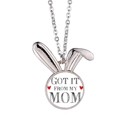 Collier lapin Got It From My Mom le symbole d'une complicité unique