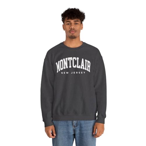 Montclair New Jersey Adult Unisex Crewneck Sweatshirt3