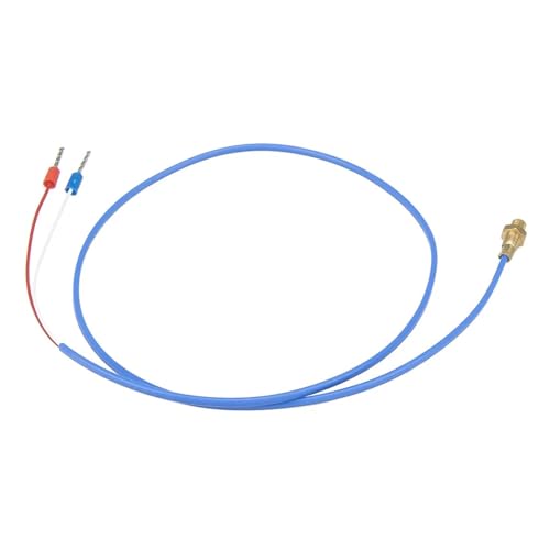 Termopar tipo K M4 para impresora 3D con cable de 0,5m y sensor de temperatura de tornillo 2