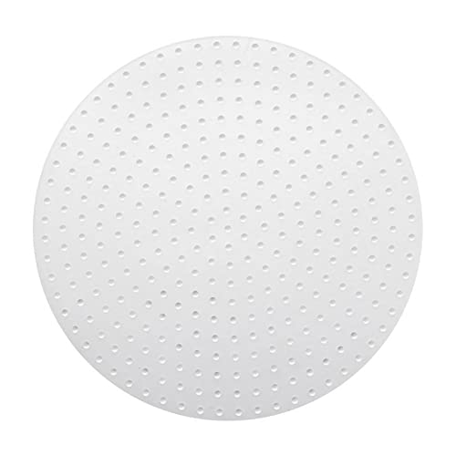 Silikon-Reismatte für Reiskocher, Silikon Reiskocher Burnt Proof, Dämpfer Matte Antihaft Runde Steamer Pad wiederverwendbar, für kommerzielle Reiskocher, Kochen, Gemüse, Reis, Dim Sum,18cm Durchmesser